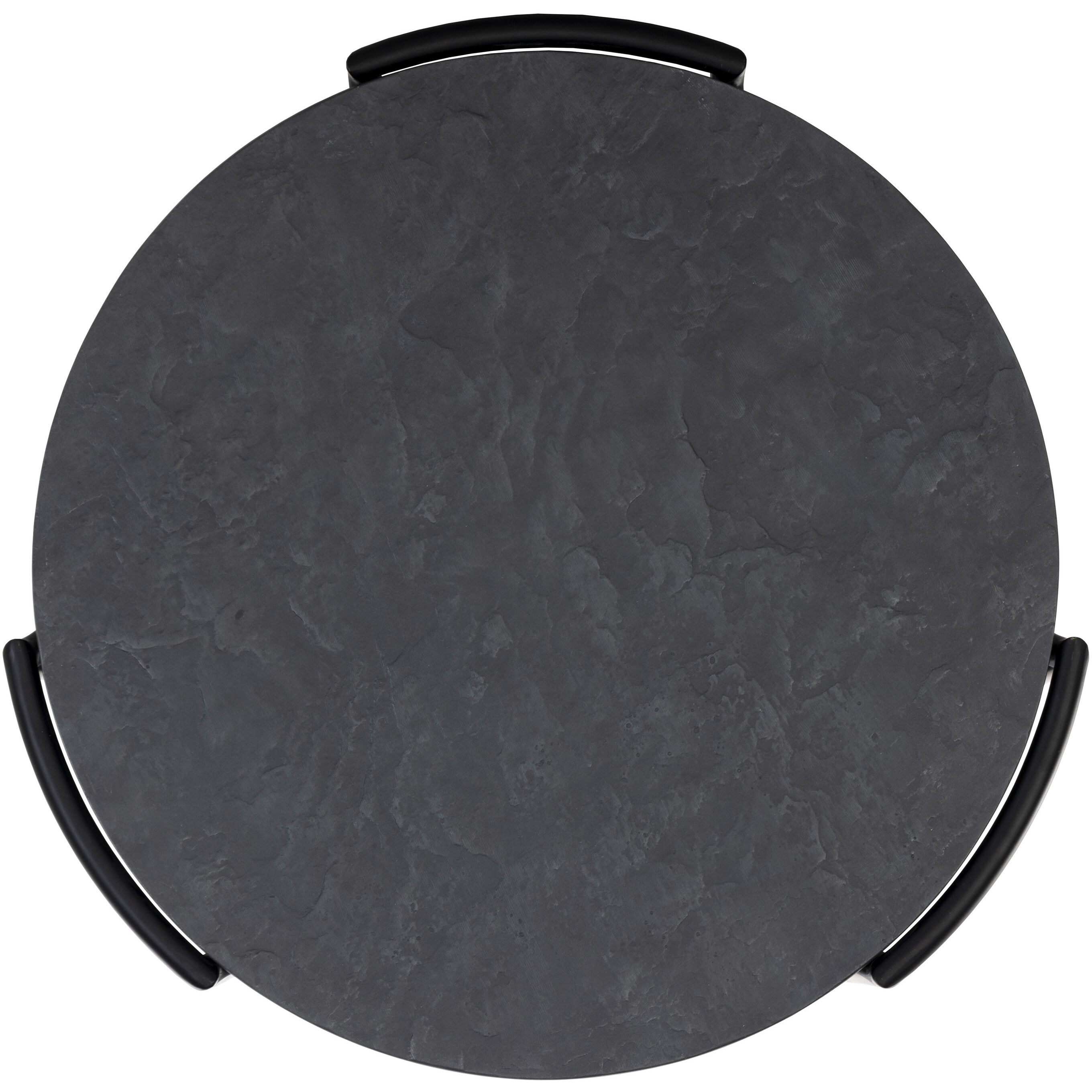 Zuma 23.5 X 21.5 inch Black Outdoor Side Table